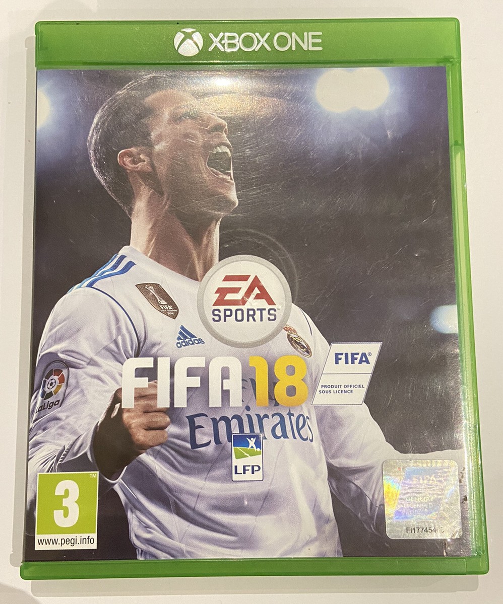 FIFA 18 Sur Xbox One – Jeu Complet En Français, Boîtier Et Manuel Inclus – Bon état