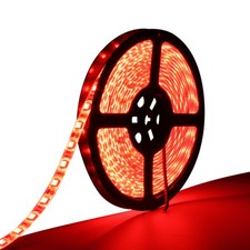5m 16.4ft 5050 Waterproof 300 Led Strip Lights 60ledm Flexible Red
