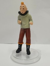 Figurine / Statuette de Tintin en polaire - L'étoile Mystérieuse - Collection 