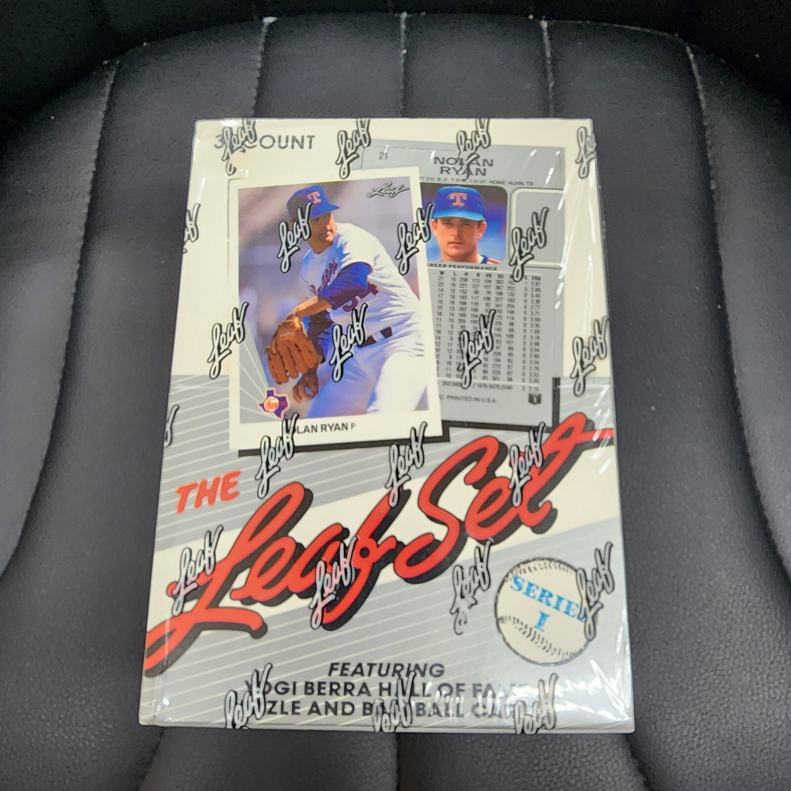 1990 LEAF SERIES 1 BASEBALL Box Factory Sealed 36 Packs -  MINT