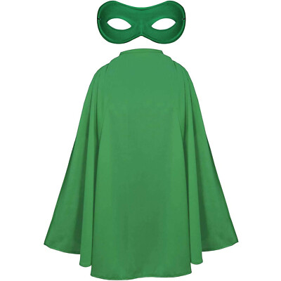 green cape fancy dress Little Adventures 55013 Adult Woodland Green Cloak Costume