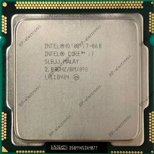 Intel Core i7-860 LGA1156 2.80GHz 4C/8T 8MB 95W CPU Processor