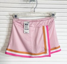 Ideology Girls Small Pink Tennis Athletic Skirt Skort New