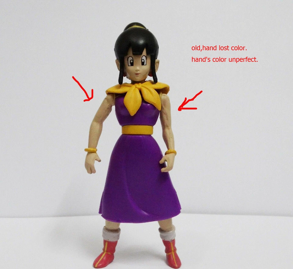 2000 Irwin Toys DragonBall Z DBZ CHI-CHI FIGURA DE ACCIÓN 5" COLOR PERDIDO ANTIGUO Foto 2 de 3