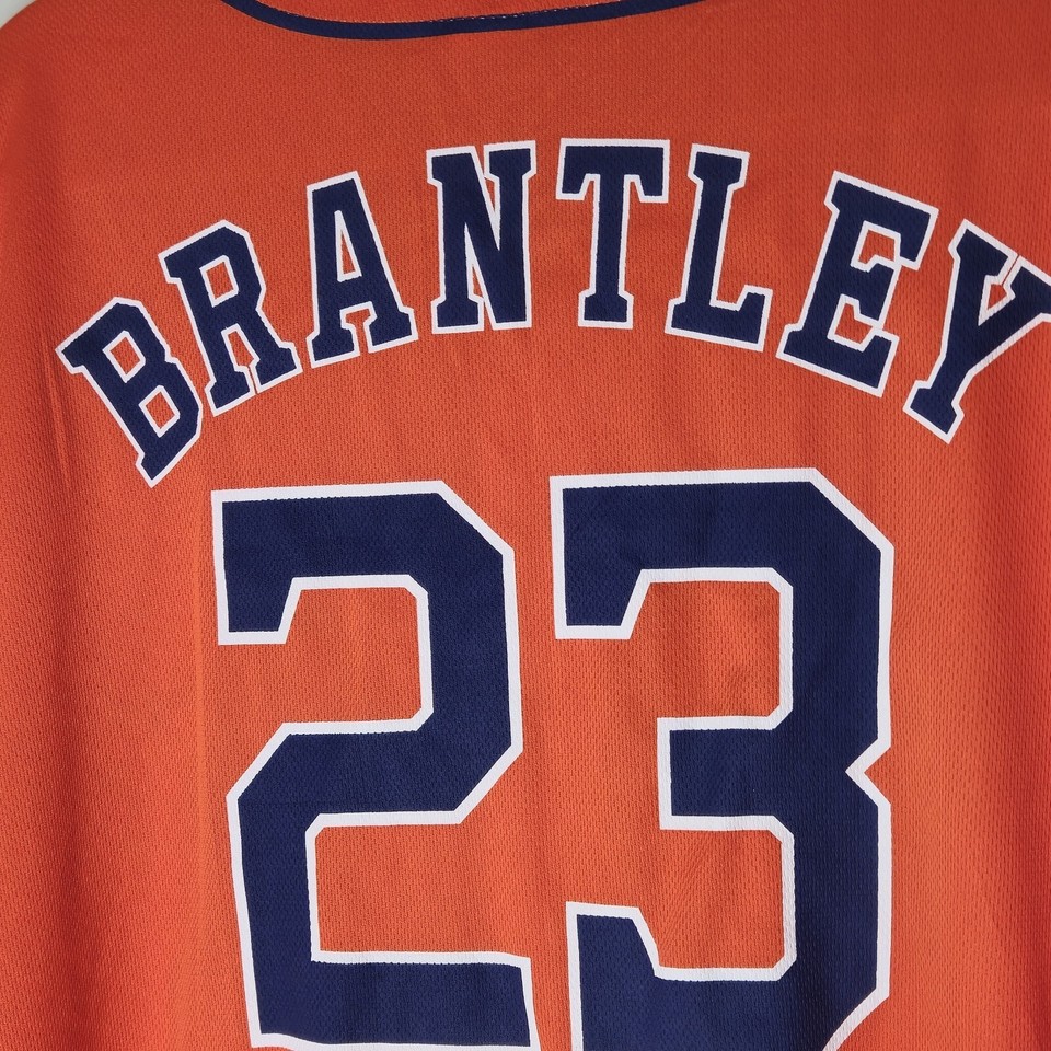 Houston Astros Brantley SGA Baseball Orange Jersey Size XL AT&T MLB eBay