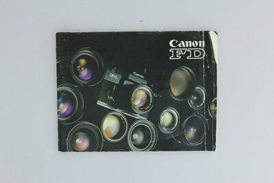 Broschüre Canon FD Objektive Lenses (13052735)