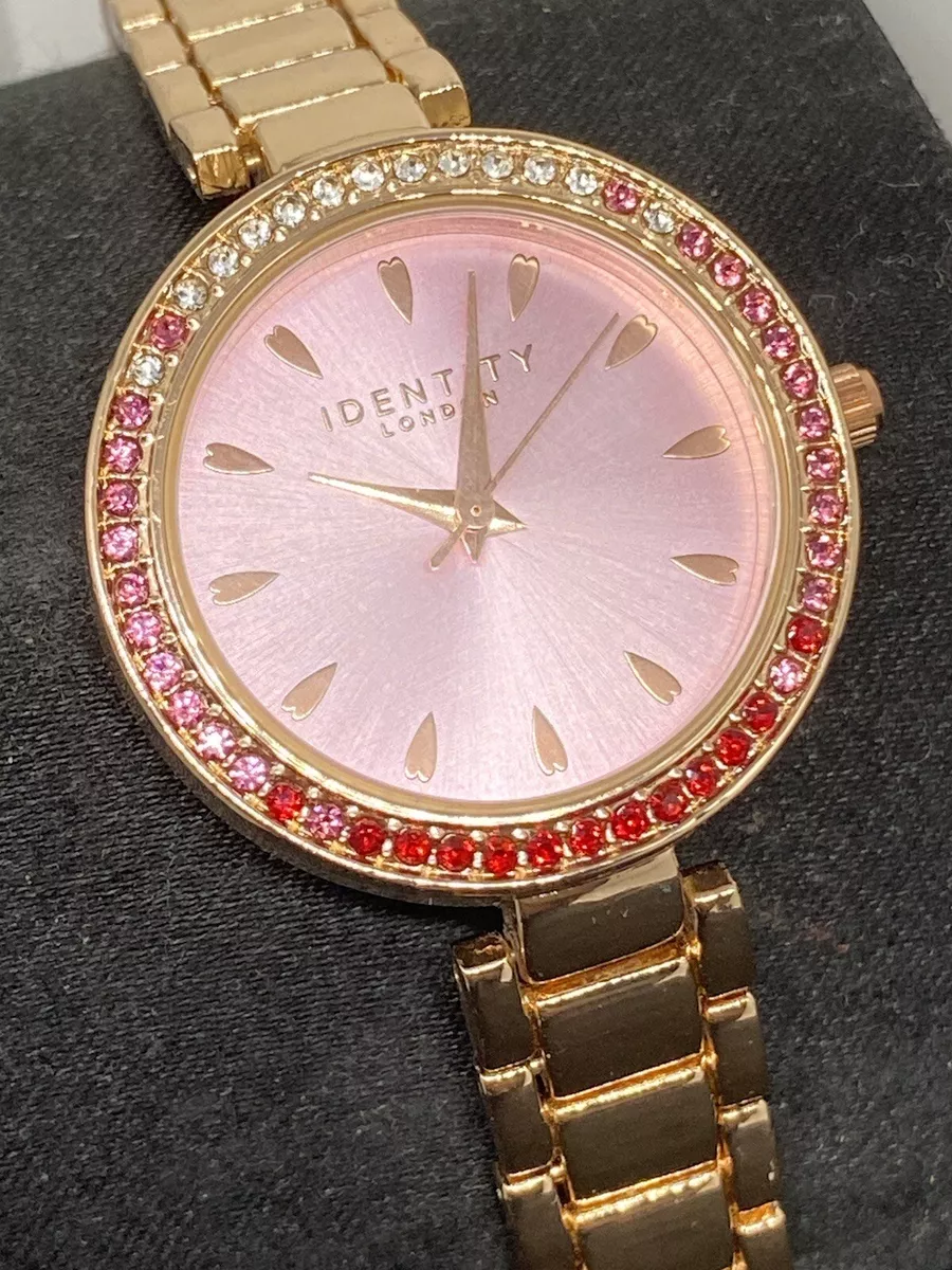 Rose gold colour clearance watch