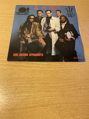 7'' BIG AUDIO DYNAMITE (BAD) * E = MC 2 (MINT-)