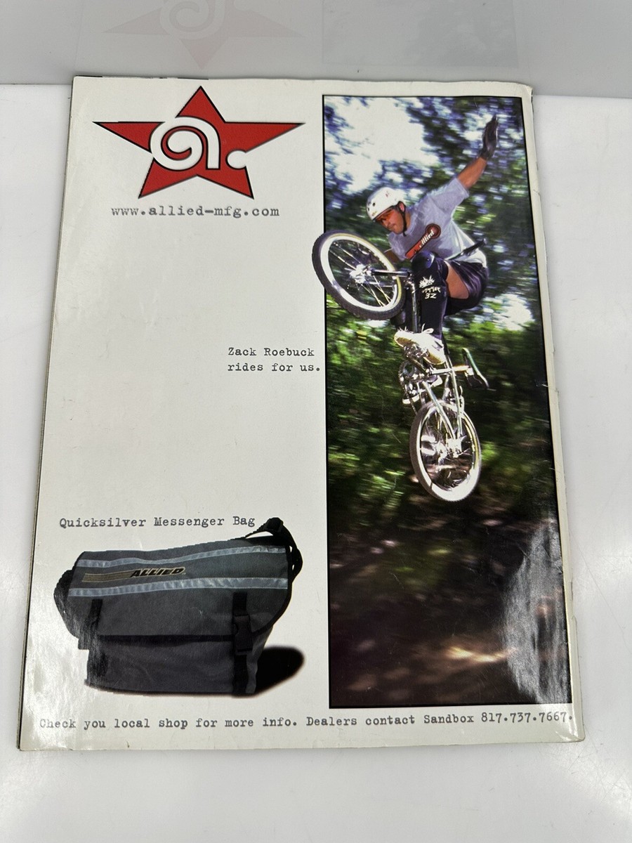 Vintage September/October 1997 Snap BMX Magazine Ronnie Gaska USA