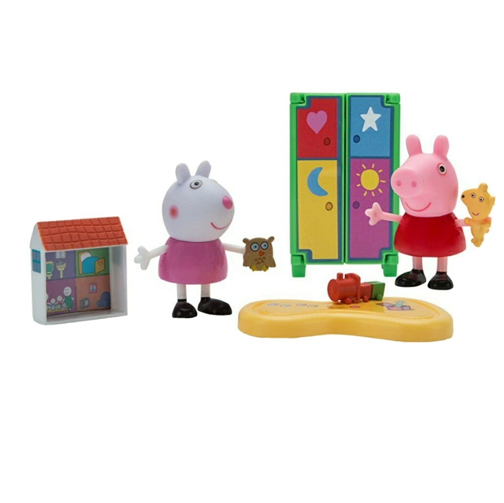 Peppa Pig Playset Playdate With Suzy Sheep | eBay