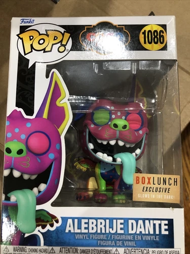 Funko Pop! Disney- Coco: Alebrije Dante GITD #1086- Boxlunch Exclusive