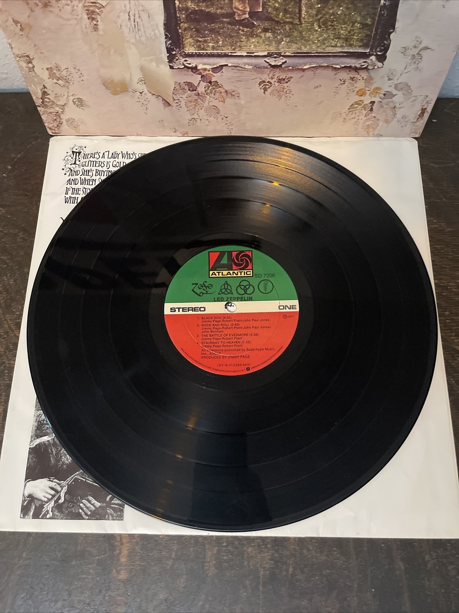 ☆LED ZEPPELIN - IV☆ US爆音盤☆SD-7208 ☆LED ZEPPELIN - IV☆ US爆音盤☆SD-7208 Led Zeppelin