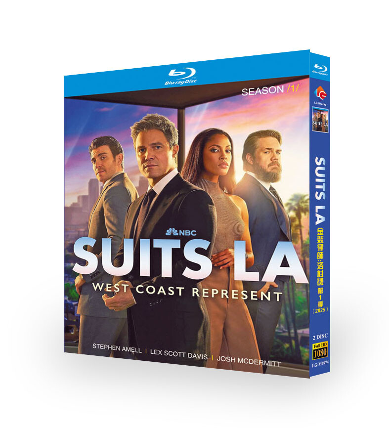 Suits LA Season 1 2025 2-Disc Box Set Brand New Sealed
