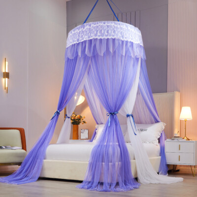 Princess Bed Dome Tent Curtains Hung Mosquito Net Double Layer