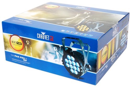 (2) Chauvet DJ SlimPar Pro W USB D-Fi LED Par Can Wash Lights + DMX Controller - Picture 9 of 11