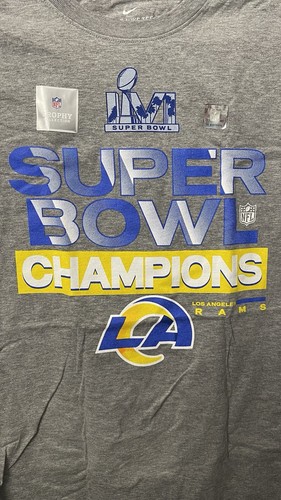 NIKE TROPHY COLLECTION LA RAMS SUPERBOWL CHAMPIONS T - SHIRTS (NEU) - Bild 1 von 9