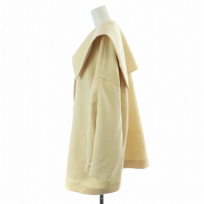 Riten LiTen 24SS sailor collar coat mid-length big color F  