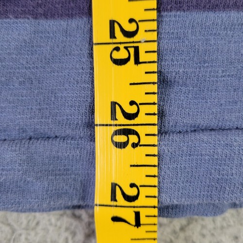 Denim & Supply Ralph Lauren hoodie mens medium blue striped 100% cotton India - Picture 13 of 14