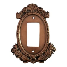 Mexican Punched Tin Metal Decora Rocker GFCI Wall Switch Plate Cover # 623C