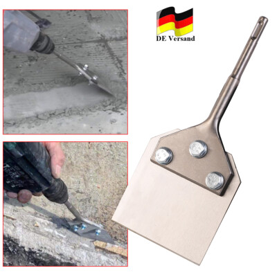SDS-Plus Bodenschaber-Entferner Meißel Wandfliesenschaber Spachtel 250x100mm DHL