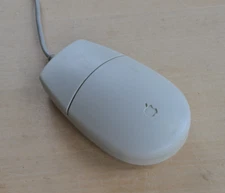 Apple Desktop Bus Mouse II ~ M2706 ~ UNTESTED ~ One Button ~ For PARTS / REPAIR