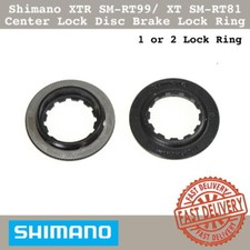 Shimano XTR SM-RT99/ XT SM-RT81 Center Lock Disc Brake Lock Ring W/Washer-1 or 2