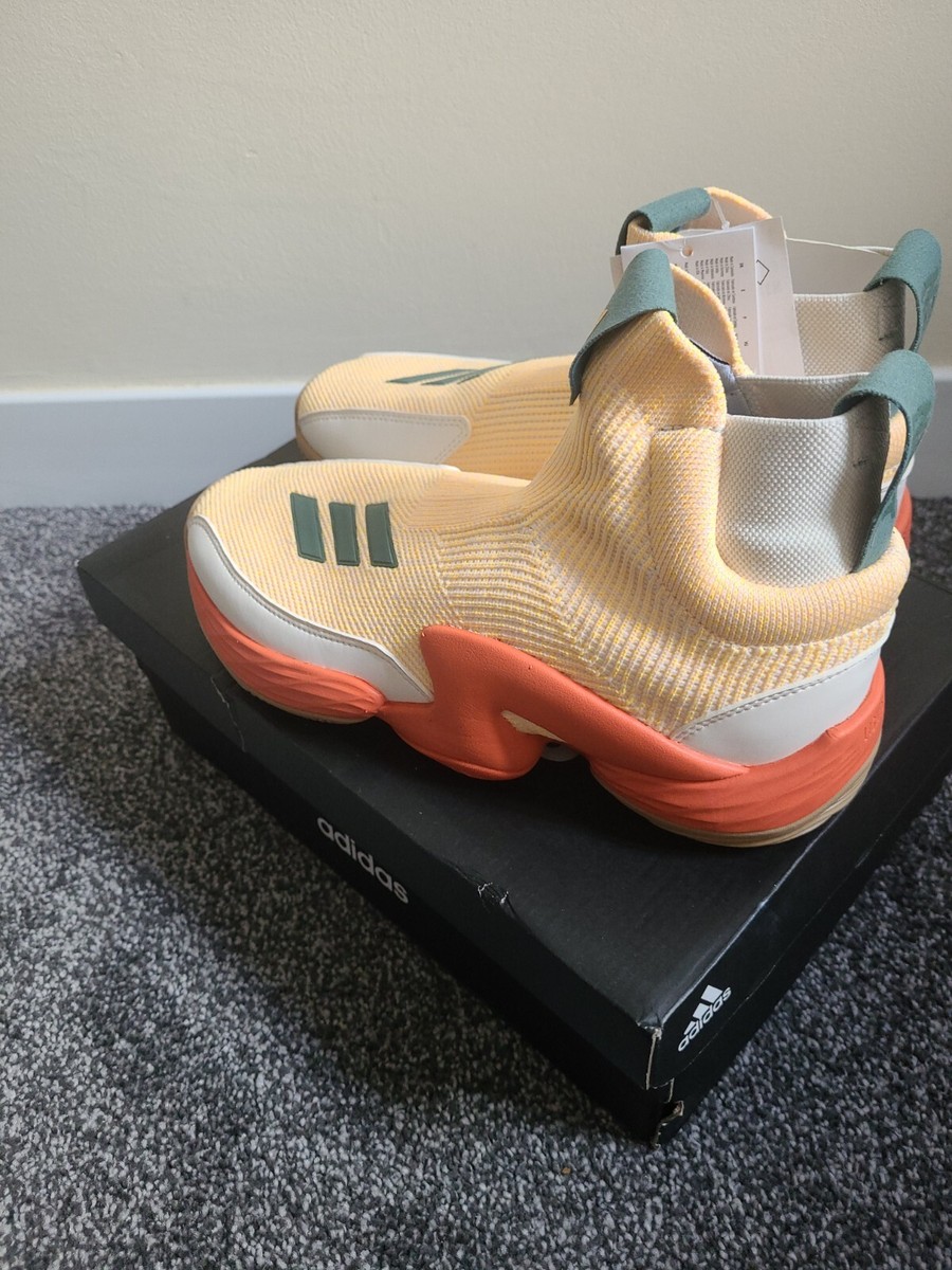 Adidas N3XT L3V3L 2020 Chalk White Solar Gold Orange High-Top Sneakers Men 9 NWT Buy Eric Emanuel x adidas N3xt L3v3l Futurenatural  main image 3