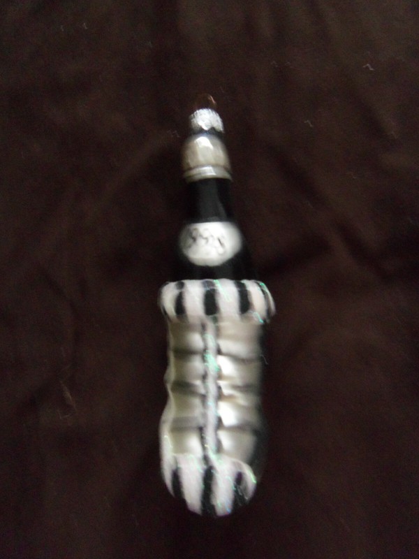 Patricia Breen NEIMAN MARCUS STOCKING WITH CHAMPAGNE BOTTLE 1998
