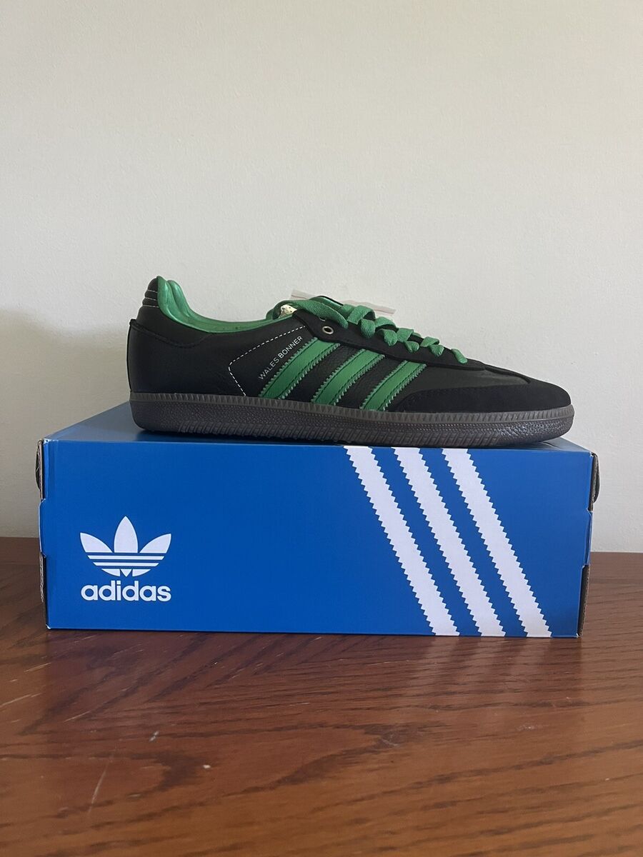 adidas Samba x Wales Bonner Black Green 2021 / US Mens Size adidas Samba x Wales Bonner Black Green 2021 / US Mens Size