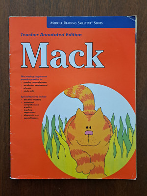 Mack - Merrill Reading Skilltext Series (Teacher Annotated Edition) Homeschool