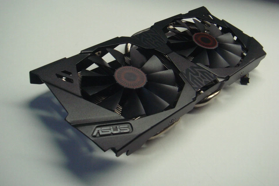 Heatsink Fan ASUS Strix GeForce GTX 970 NVIDIA Graphics Video Card GPU Cooling - Image 3 of 4