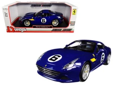 Ferrari California T Blue Sunoco #6 70th Anniversary 1/18