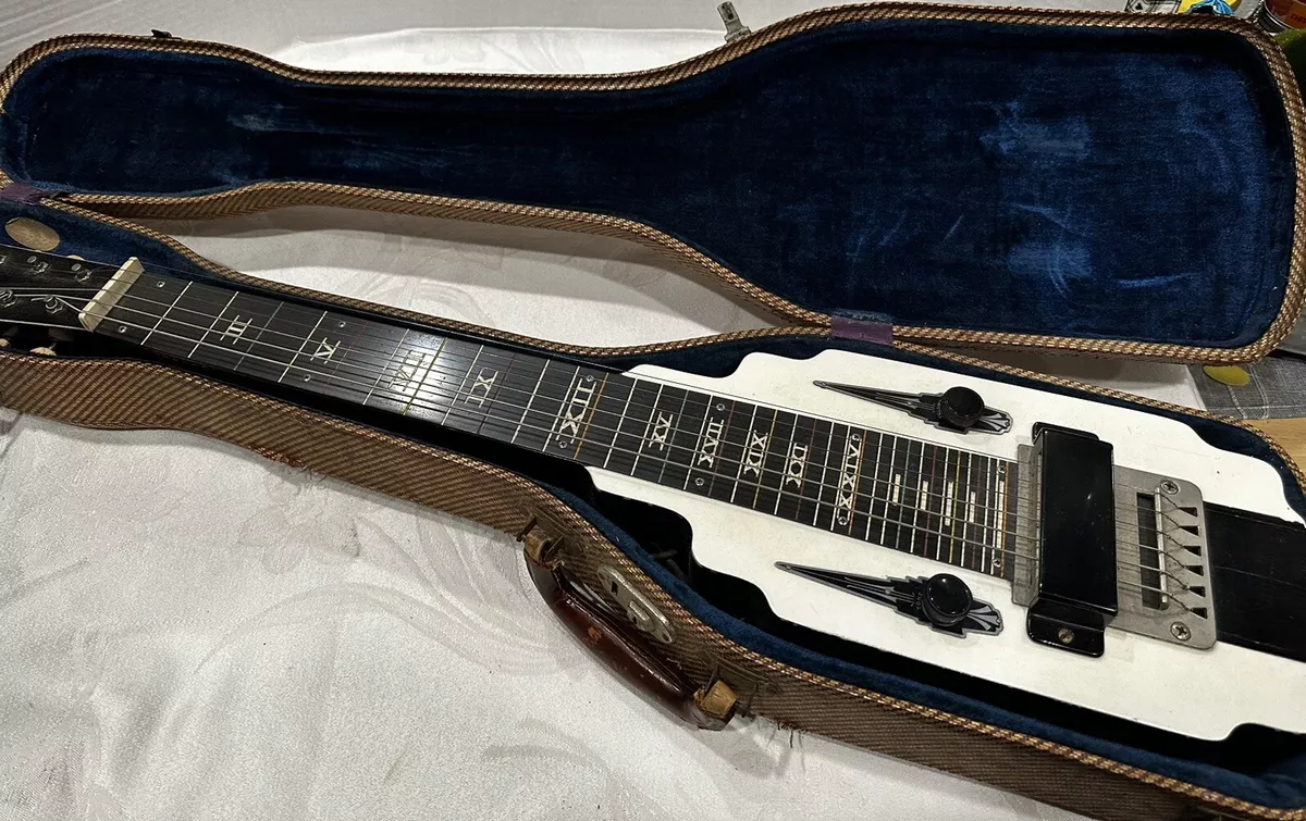 Vintage 1940 National Hawaiian Lap Steel 2 Tone Electric Guitar Nice RARE