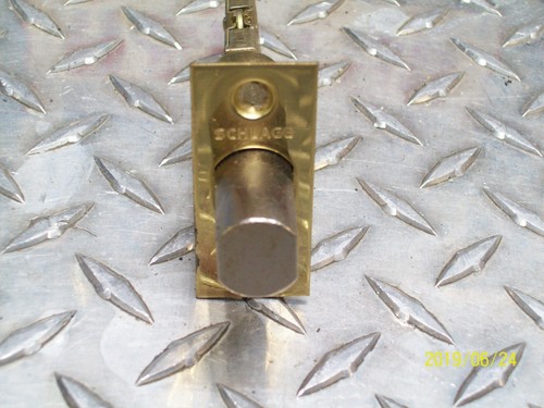 Schlage B 460 Catenaccio 2 3/4 Schienale Ottone Bullone di Ricambio B 160 - Foto 2 di 4