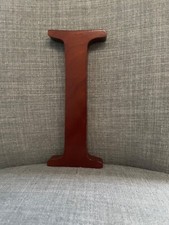 Pottery Barn Kids 8 Inch Wooden Wall Letter - I