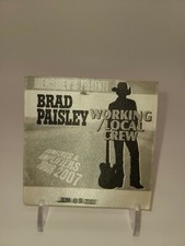 Brad Paisley Work Passes bonfires & amplifiers tour 2007