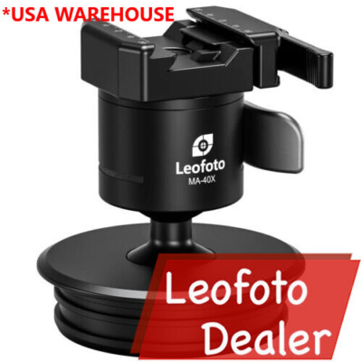 Leofoto MAB-100X Outdoors BallHead 100mm Systematic Adapter Arca & Picatinny