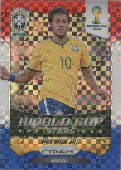 Lot De 7 Cartes Panini Prizm Coupe Du Monde 2014 - Neymar, Falcao, Brésil, USA... - Pour Collectionneurs Football