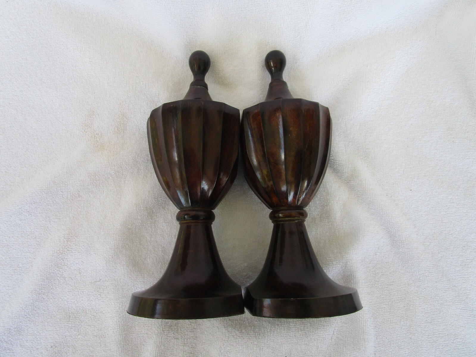 QUALITYMETAL [ STAIR/BED POST CAP DESIGN ] BOOKENDSMADE IN INDIA!! eBay