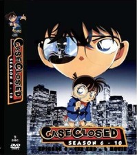 DVD Anime Detective Conan /Case Closed TV Series Season 6-10 1-162 English SUB
