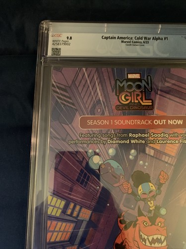 CGC 9.8 Captain America Cold War Alpha 1 Stefano Caselli Variant 2023 Awesome!!! - Picture 11 of 14