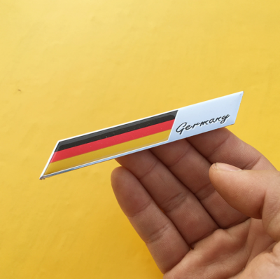 Germany Flag Decal Sticker – Car Motorcycle Gas Tank Badge Emblem