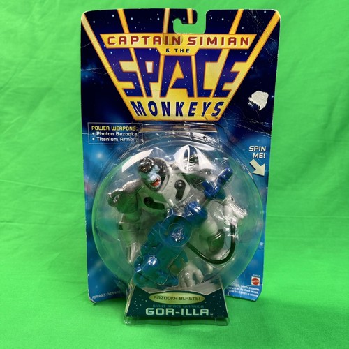 Mattel Captain Simian And The Space Monkeys Space Warrior Gorilla GOR-ILLA New - Picture 5 of 10