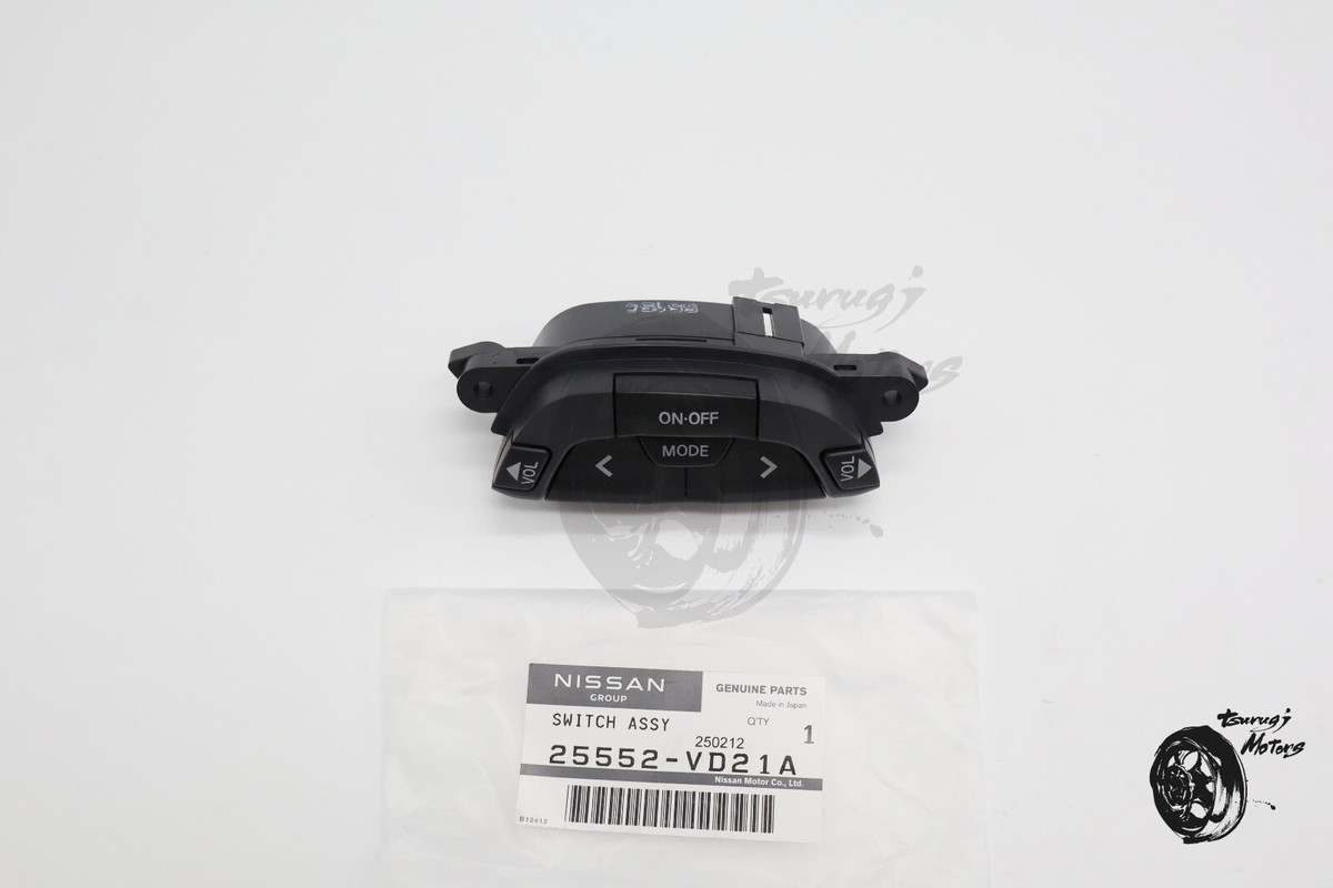 Nissan Genuine 25552-VD21A Switch Assy-Radio Y61 PATROL (GR) 1997