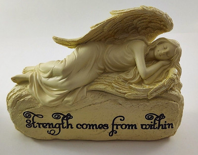 NEW AngelStar Angel Figurine ~ Strength Comes From Within ~ 6.5'' x 4.75''
