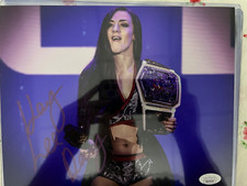 KAY LEE RAY AUTOGRAPH SIGNED 8X10 Metallic PHOTO WWE NXT 2.0 JSA COA