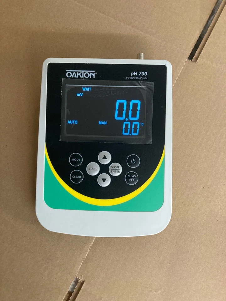 NUEVO CAJA ABIERTA Oakton PH 700 Medidor de pH de sobremesa -2 a 16 con fuente de alimentación Foto 2 de 4