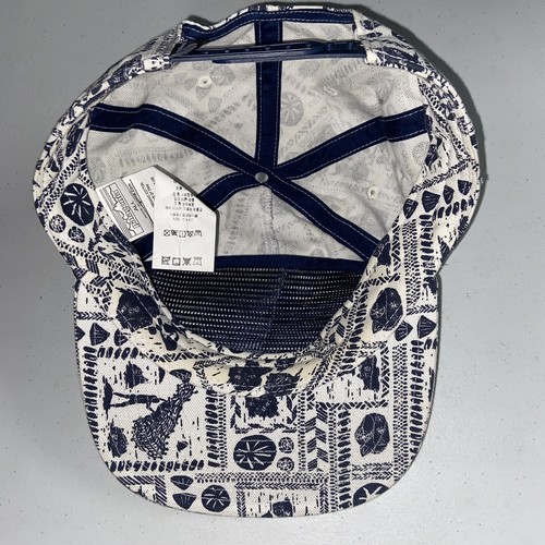 Patagonia Pataloha Limited Edition Stand Up Hat Hawaiian Strapback Blue Canvas - 第 8/16 張圖片