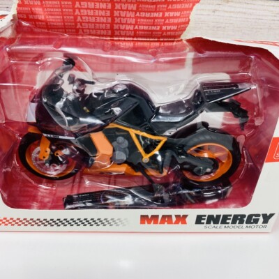 Rare Max Energy Scale Model Alloy Motorcycle 1:18 Scale Haixing
