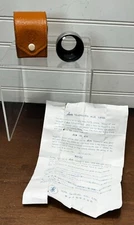 Vintage Sun Aux Telephoto Lens Model C with Original Leather Case & instructions